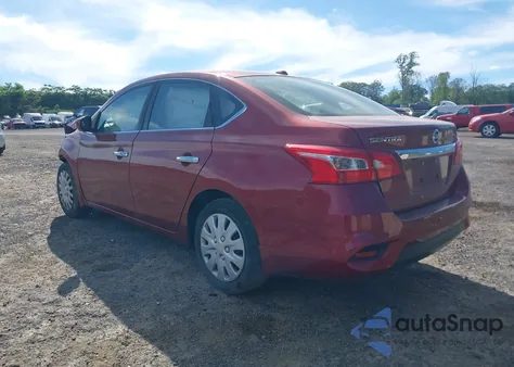 2017 Nissan Sentra Sv из США, поврежденный, VIN 3N1AB7AP8HY238055